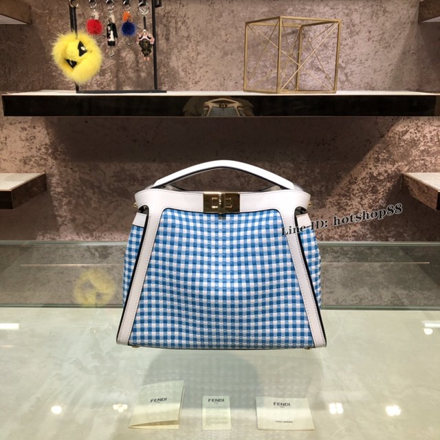 FENDI專櫃精品手提肩背女包 芬迪Iconic Peekaboo Essentially手袋 fdzg2698